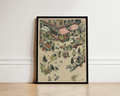 Vintage NYC Art Print — 1920s Lower East Side Market — New York Wall Decor