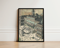 Vintage NYC Art Print — 1920s New York City Hall — New York Wall Decor