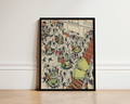 Vintage NYC Art Print — 1920s Stock Exchange Floor — New York Wall Decor